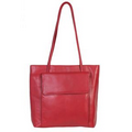 Vegetable Tanned Calf Leather Front Flap Handbag